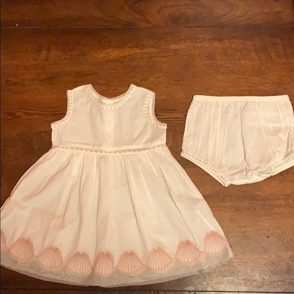 Stella McCartney Other - Stunning Stella McCarthy White Dress with Shells